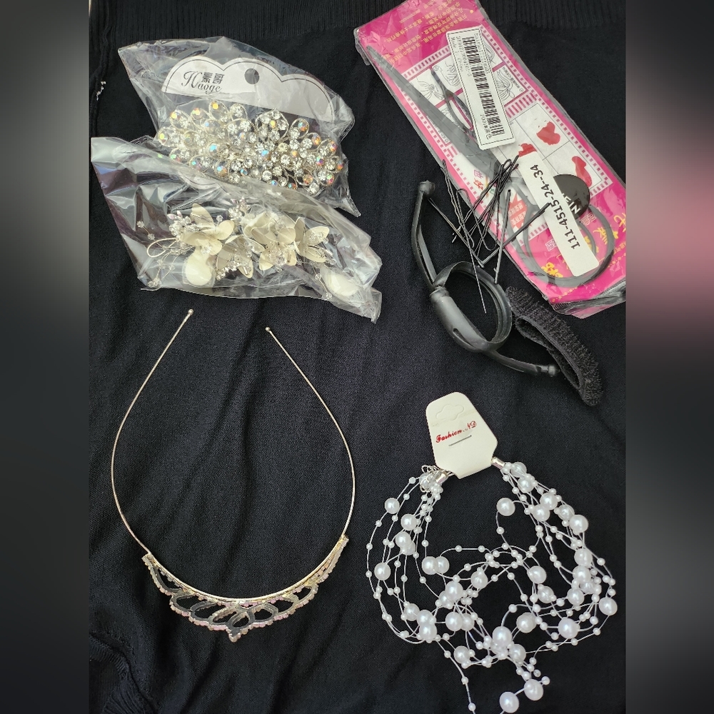 Hair accessories for Quinceanera/Engagement/Wedding/Party